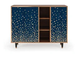 Aparador - 125x98x48 cm - BS2 - Night Skies, Nogal