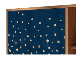 Aparador - 125x98x48 cm - BS2 - Night Skies, Nogal