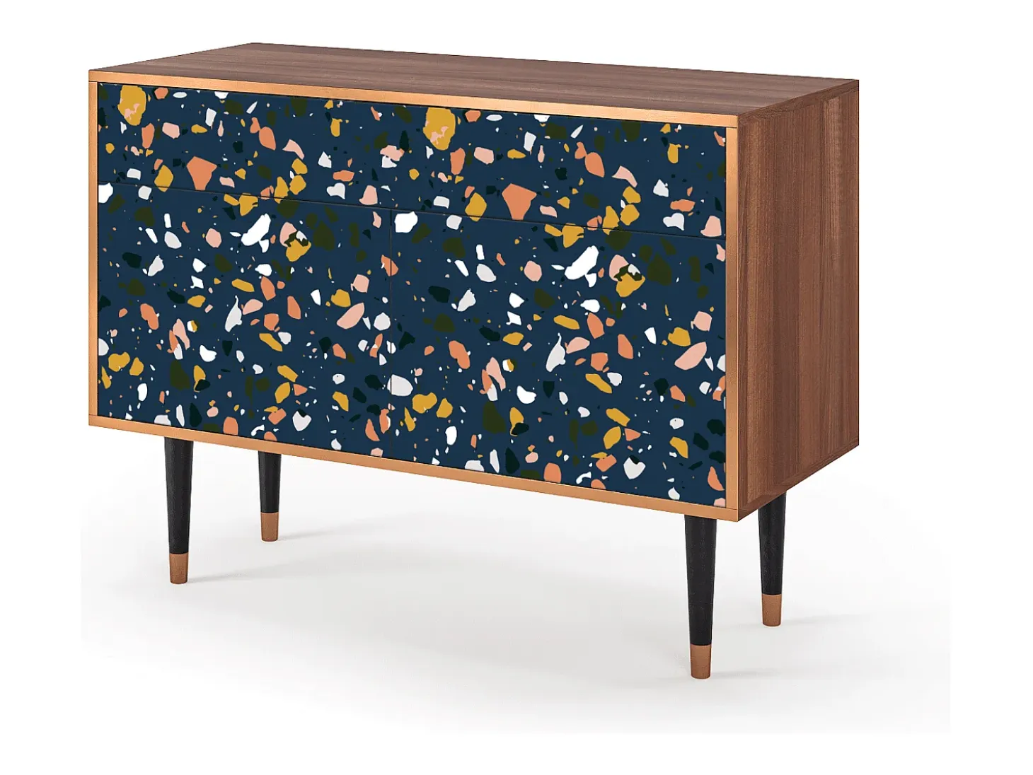 Aparador - 115x85x48 cm - BS4 - Night Sky Langhterns, Nogal