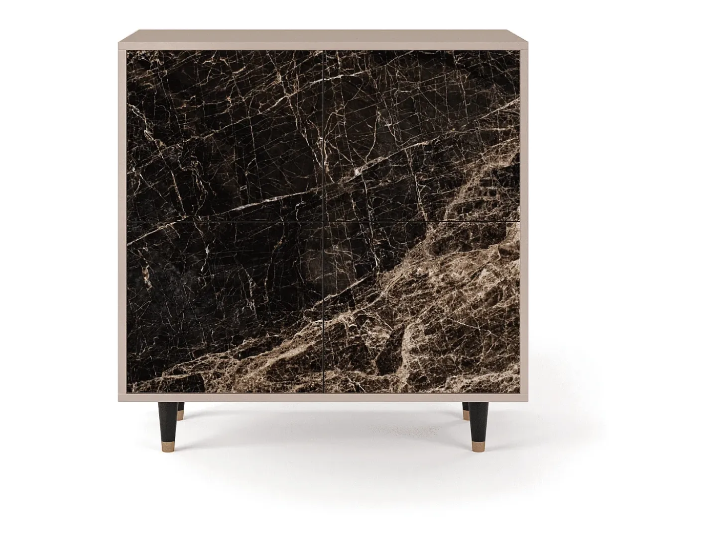 Aparador - 94x96x48 cm - BS3 - Night Abyss, Latte
