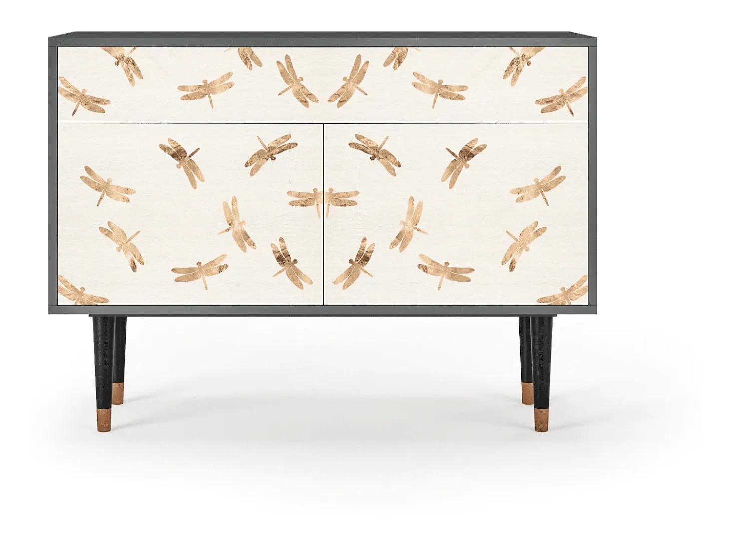 Aparador - 115x85x48 cm - BS4 - Nude Dragonflies, Antracita
