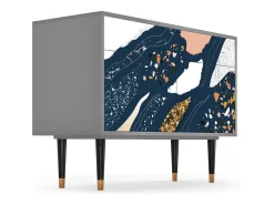 Aparador - 115x85x48 cm - BS4 - Nude Iceberg, Gris