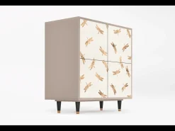 Aparador - 94x96x48 cm - BS3 - Nude Dragonflies, Latte