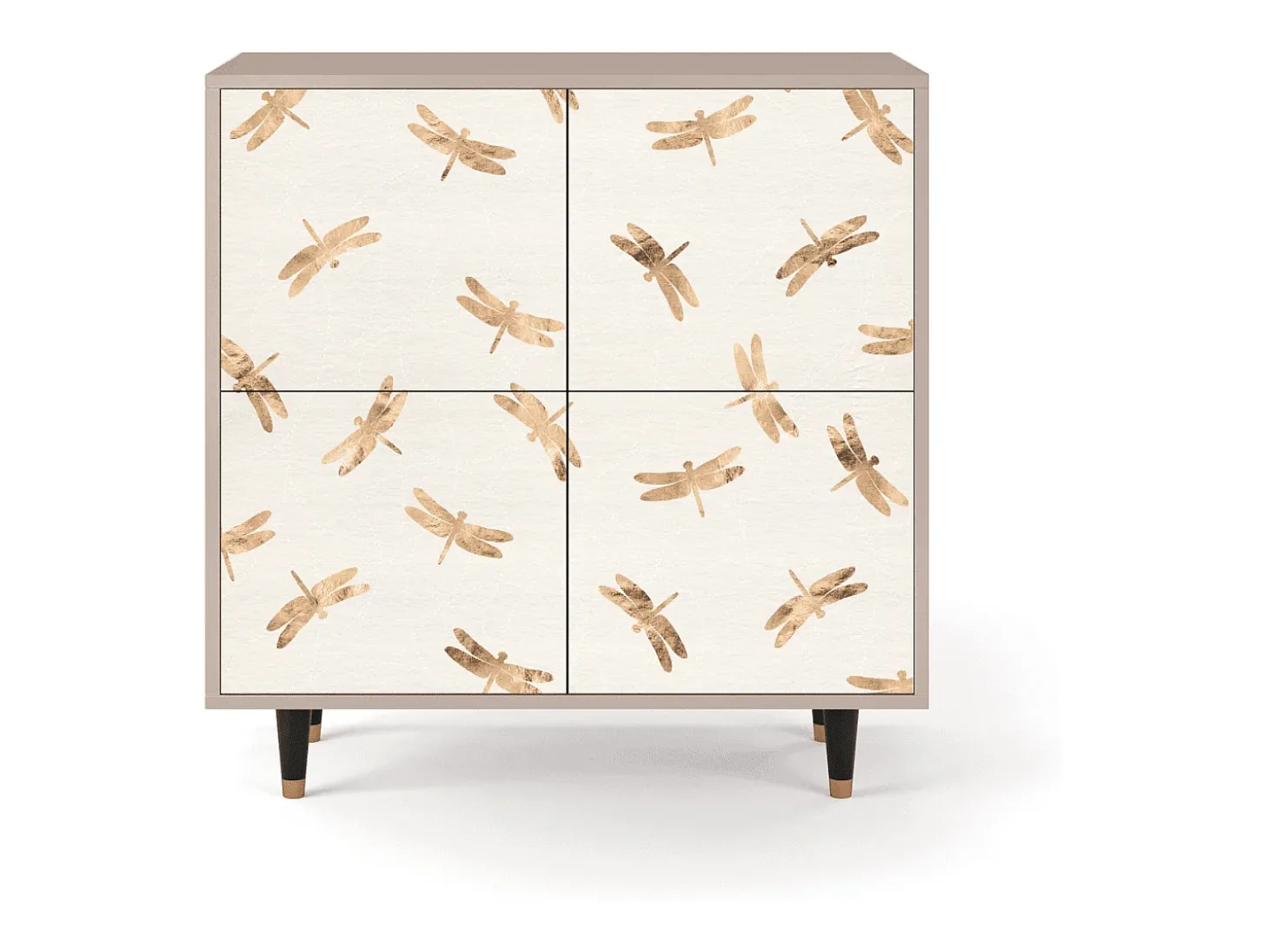 Aparador - 94x96x48 cm - BS3 - Nude Dragonflies, Latte