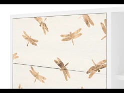 Aparador - 125x98x48 cm - BS2 - Nude Dragonflies, Blanco
