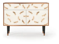 Aparador - 115x85x48 cm - BS4 - Nude Dragonflies, Nogal