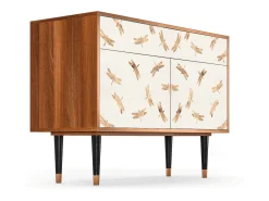 Aparador - 115x85x48 cm - BS4 - Nude Dragonflies, Nogal