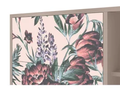 Aparador - 125x98x48 cm - BS2 - Peach Peonies, Latte