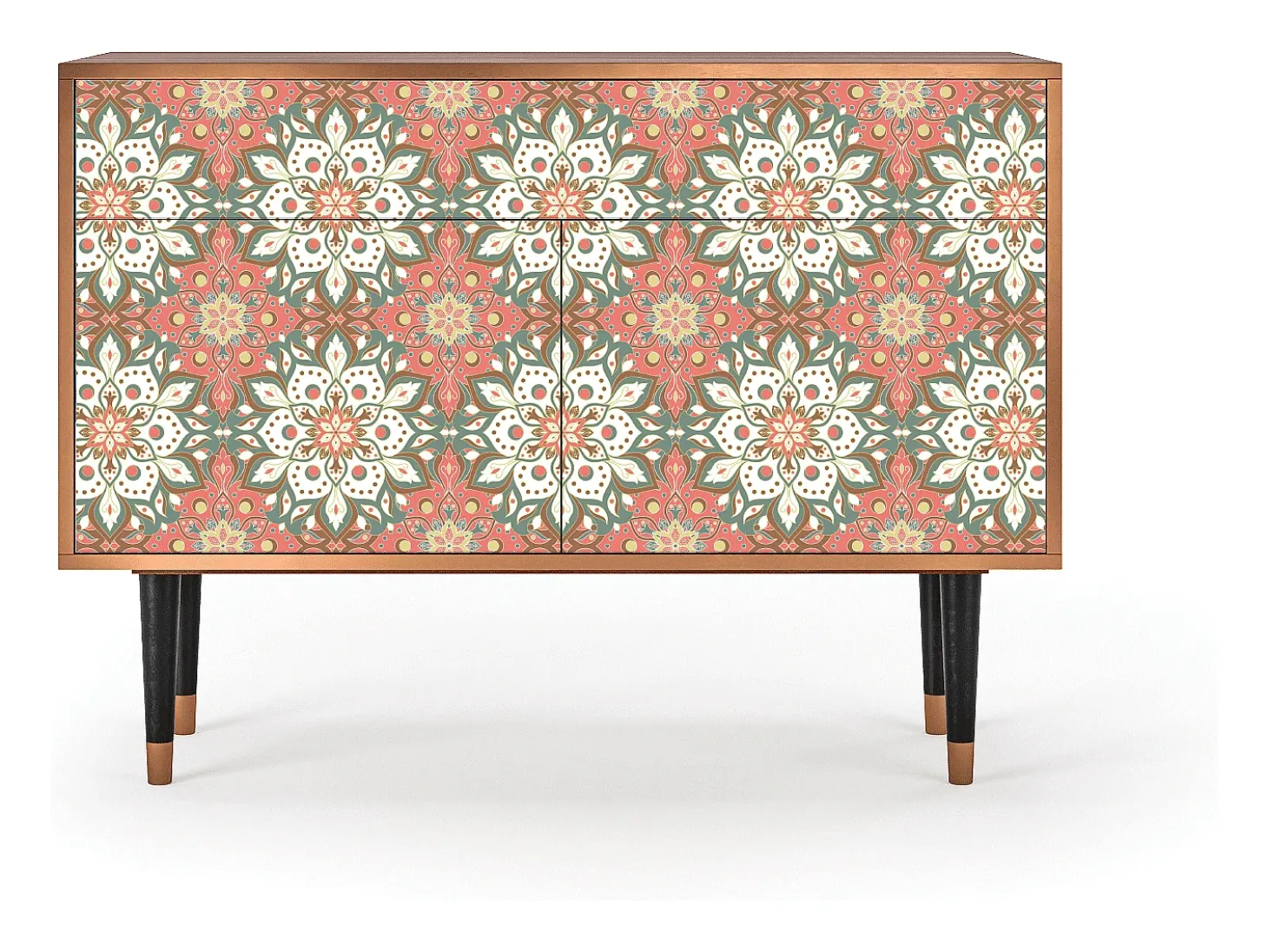 Aparador - 115x85x48 cm - BS4 - Peach Grove, Nogal