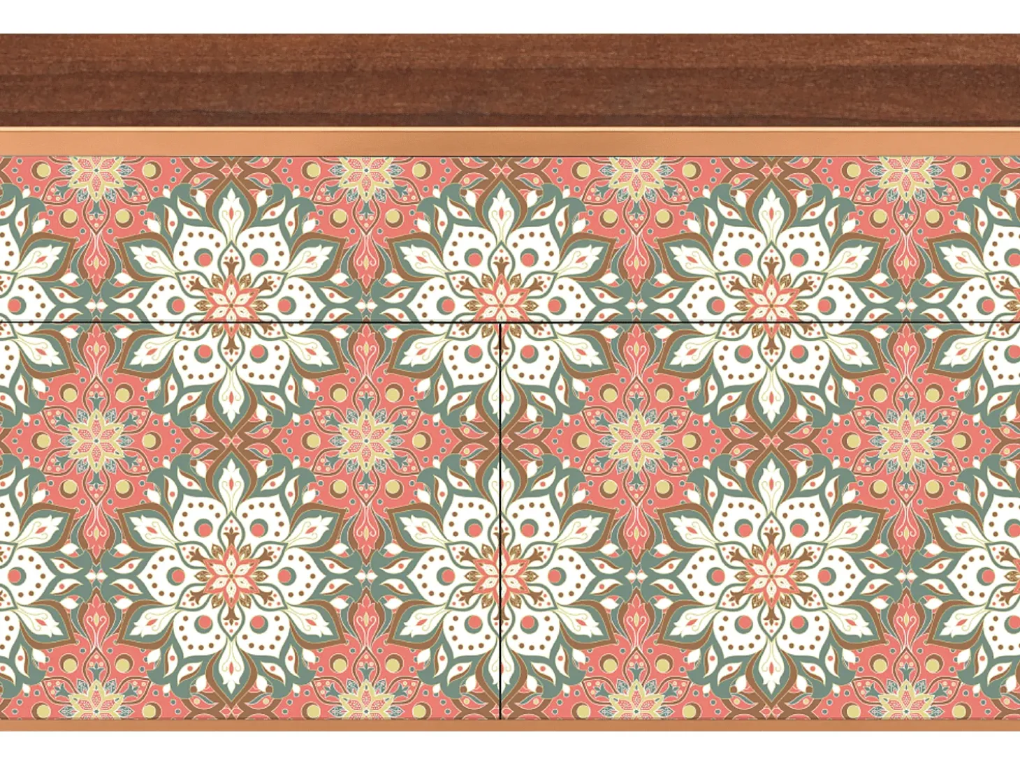 Aparador - 115x85x48 cm - BS4 - Peach Grove, Nogal