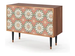 Aparador - 115x85x48 cm - BS4 - Peach Grove, Nogal