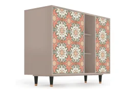 Aparador - 125x98x48 cm - BS2 - Peach Grove, Latte