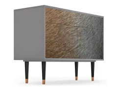 Aparador - 115x85x48 cm - BS4 - Peanut Hair, Gris