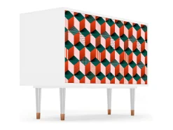 Aparador - 115x85x48 cm - BS4 - Pepsi-Cola, Blanco