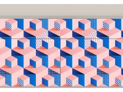 Aparador - 115x85x48 cm - BS4 - Pinky Squares, Arena