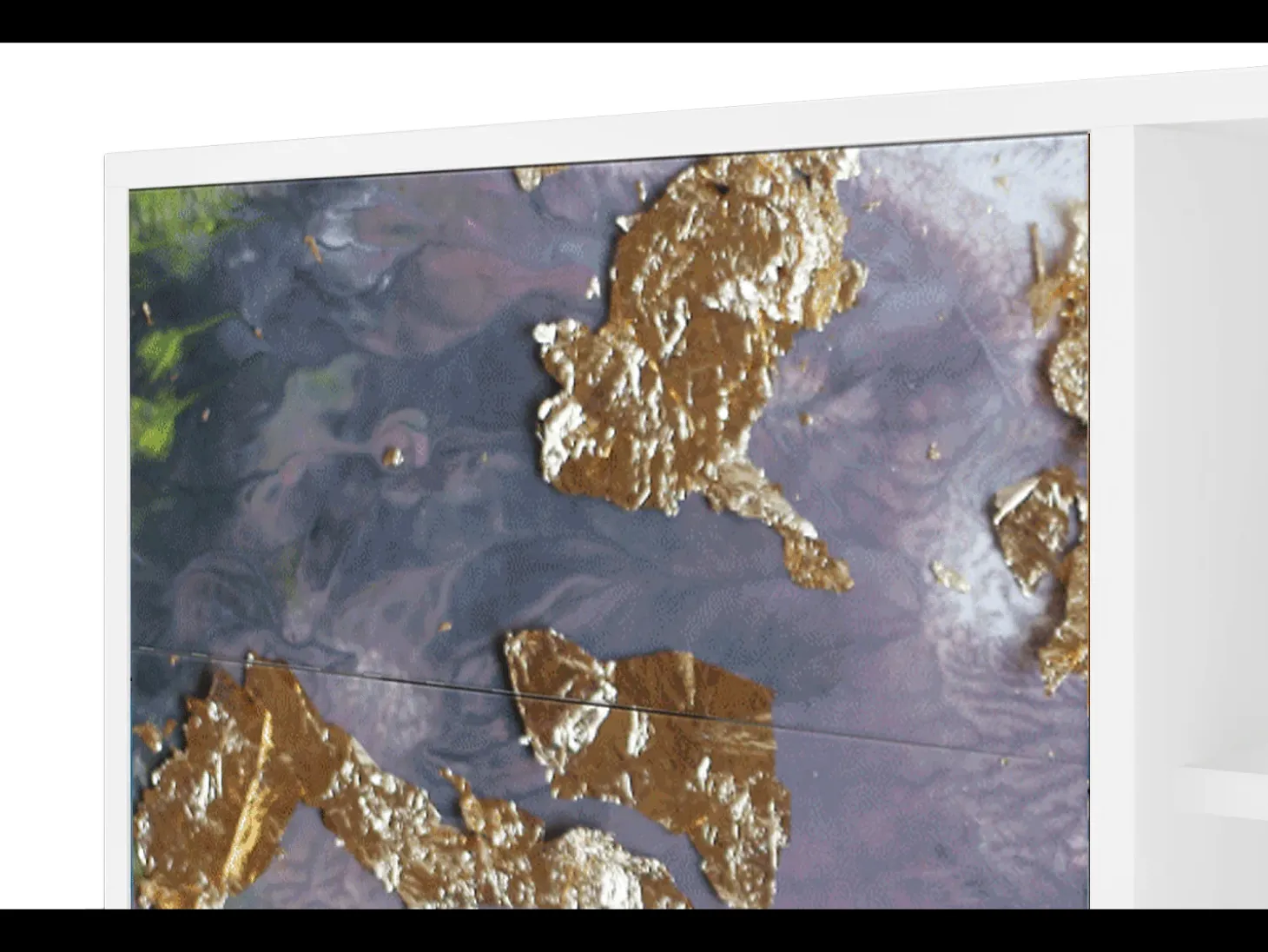 Aparador - 125x98x48 cm - BS2 - Planet Earth, Blanco