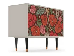 Aparador - 115x85x48 cm - BS4 - Poppy Garden, Arena