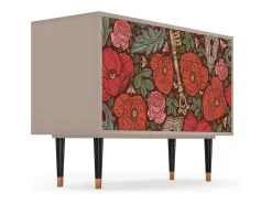 Aparador - 115x85x48 cm - BS4 - Poppy Garden, Latte