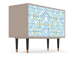 Aparador - 115x85x48 cm - BS4 - Portugese tiles, Latte