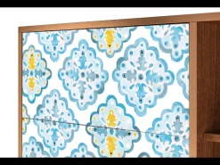 Aparador - 125x98x48 cm - BS2 - Portugese tiles, Nogal