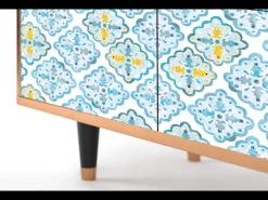 Aparador - 94x96x48 cm - BS3 - Portugese tiles, Nogal