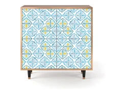 Aparador - 94x96x48 cm - BS3 - Portugese tiles, Nogal