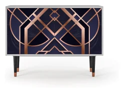 Aparador - 115x85x48 cm - BS4 - Purple Temple, Gris
