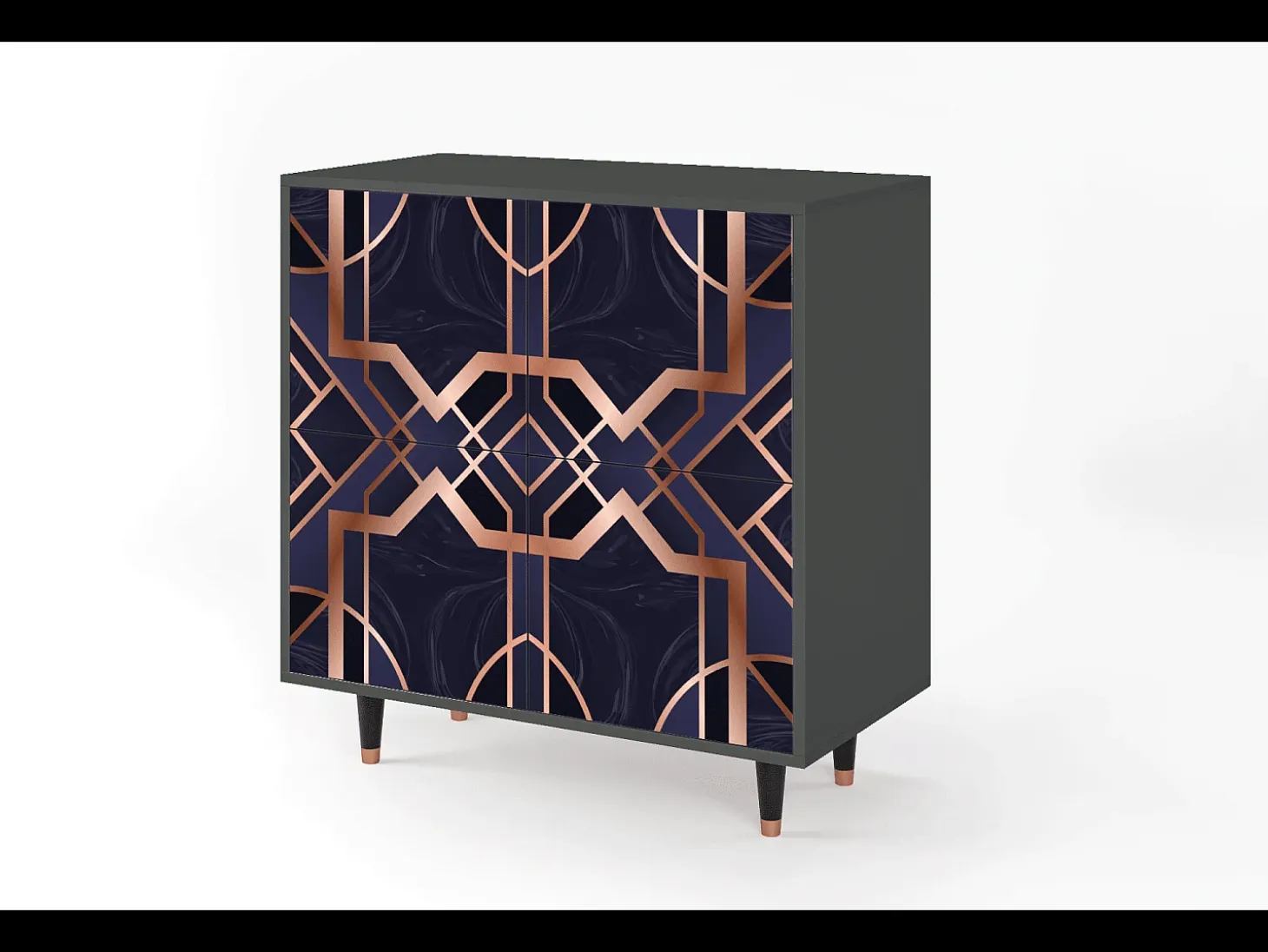 Aparador - 94x96x48 cm - BS3 - Purple Temple, Antracita