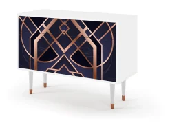 Aparador - 115x85x48 cm - BS4 - Purple Temple, Blanco
