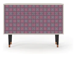 Aparador - 115x85x48 cm - BS4 - Riviera Mosaic, Arena
