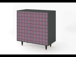 Aparador - 94x96x48 cm - BS3 - Riviera Mosaic, Antracita
