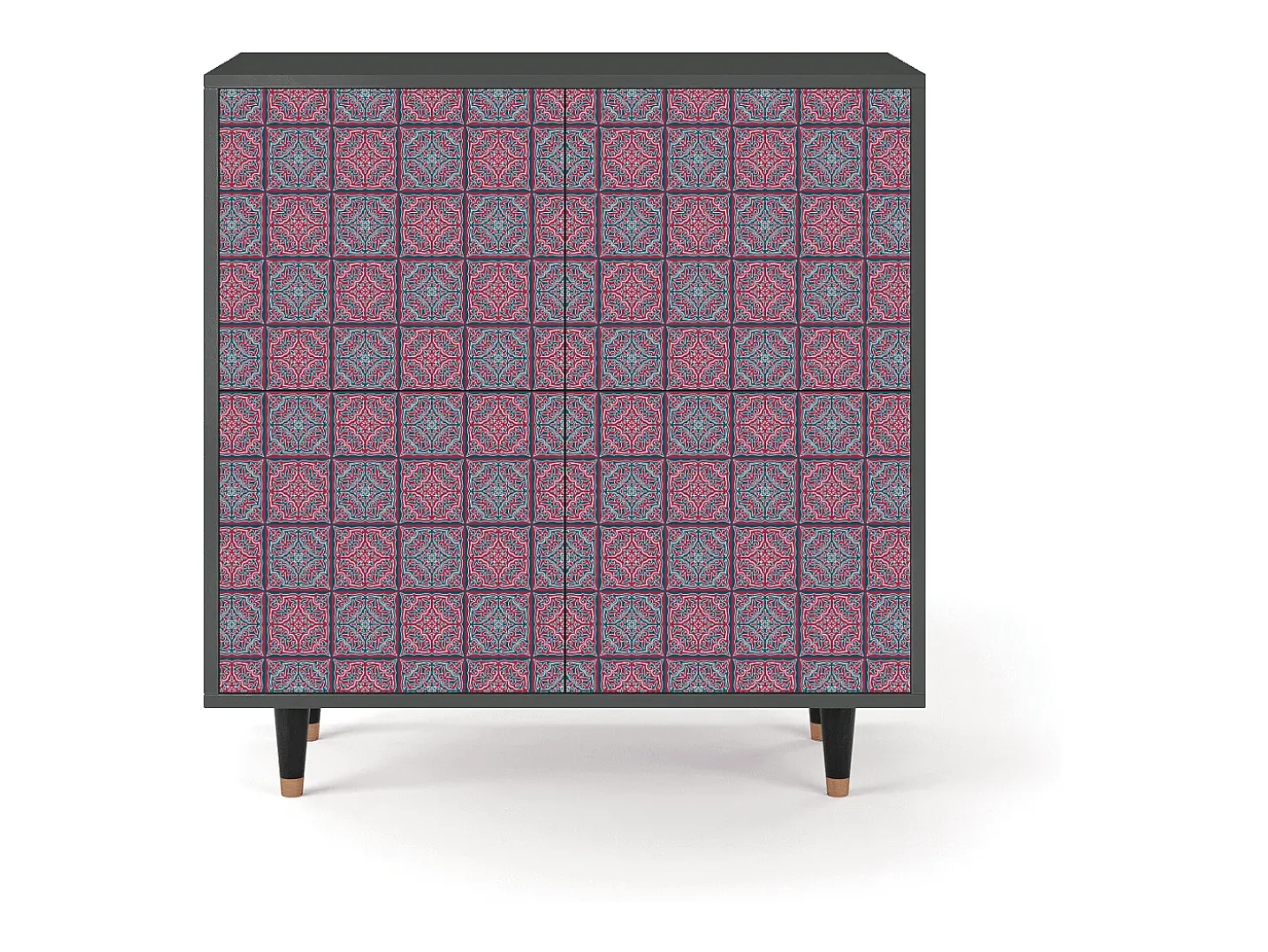 Aparador - 94x96x48 cm - BS3 - Riviera Mosaic, Antracita