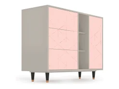 Aparador - 125x98x48 cm - BS2 - Rose Quartz, Arena
