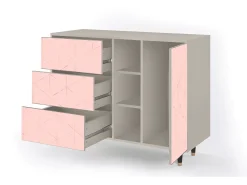 Aparador - 125x98x48 cm - BS2 - Rose Quartz, Arena
