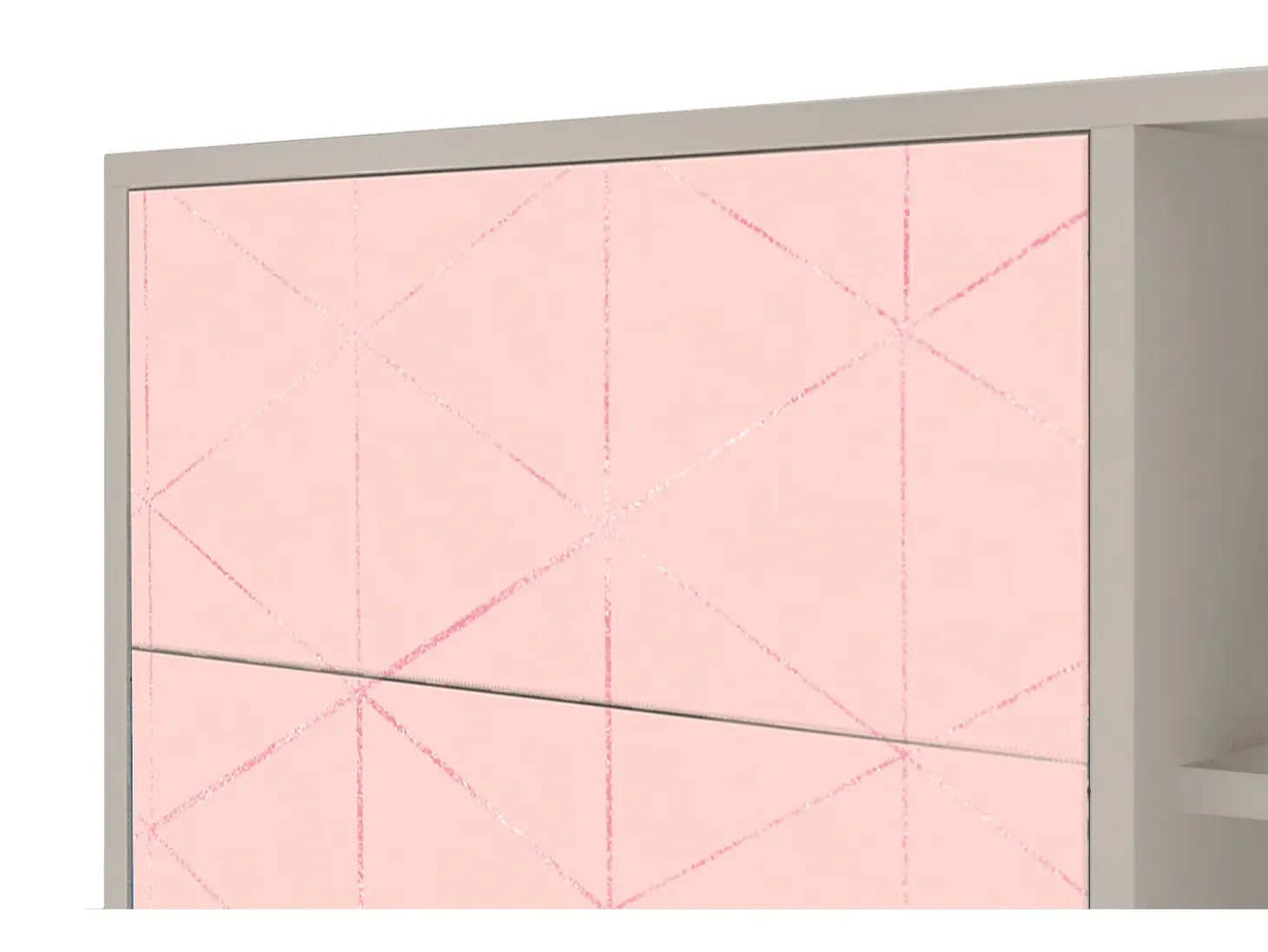Aparador - 125x98x48 cm - BS2 - Rose Quartz, Arena