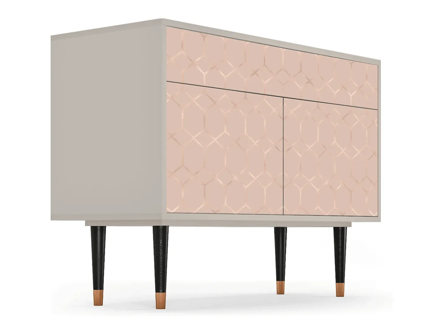 Aparador - 115x85x48 cm - BS4 - Rose Honeycomb, Arena