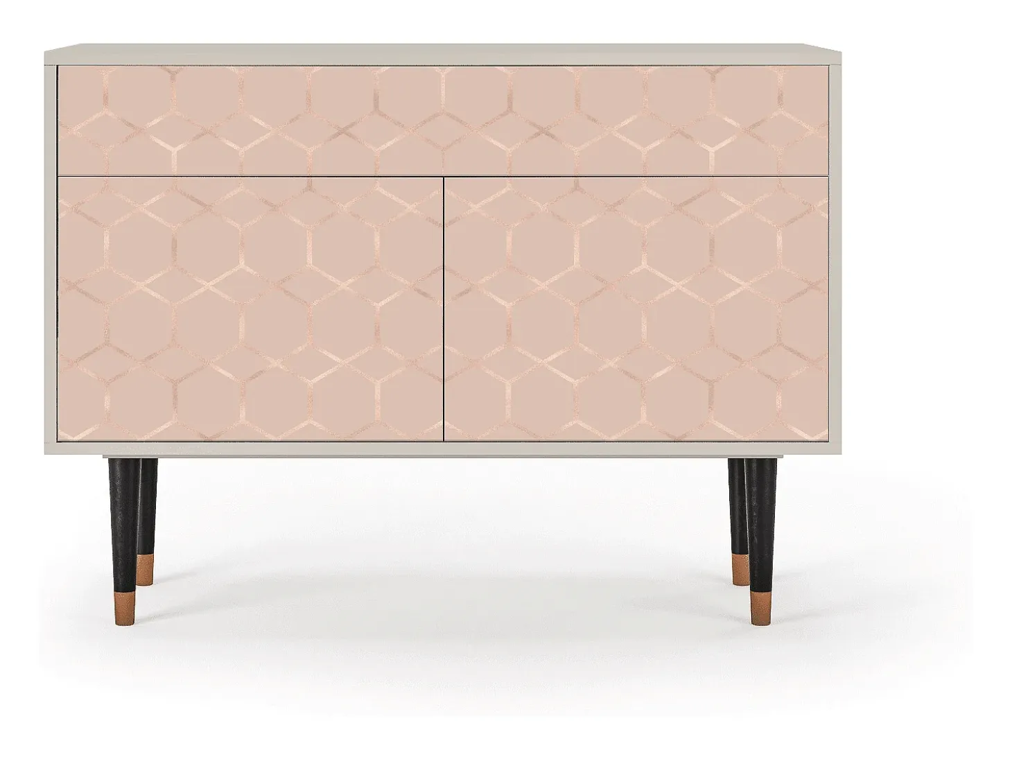 Aparador - 115x85x48 cm - BS4 - Rose Honeycomb, Arena
