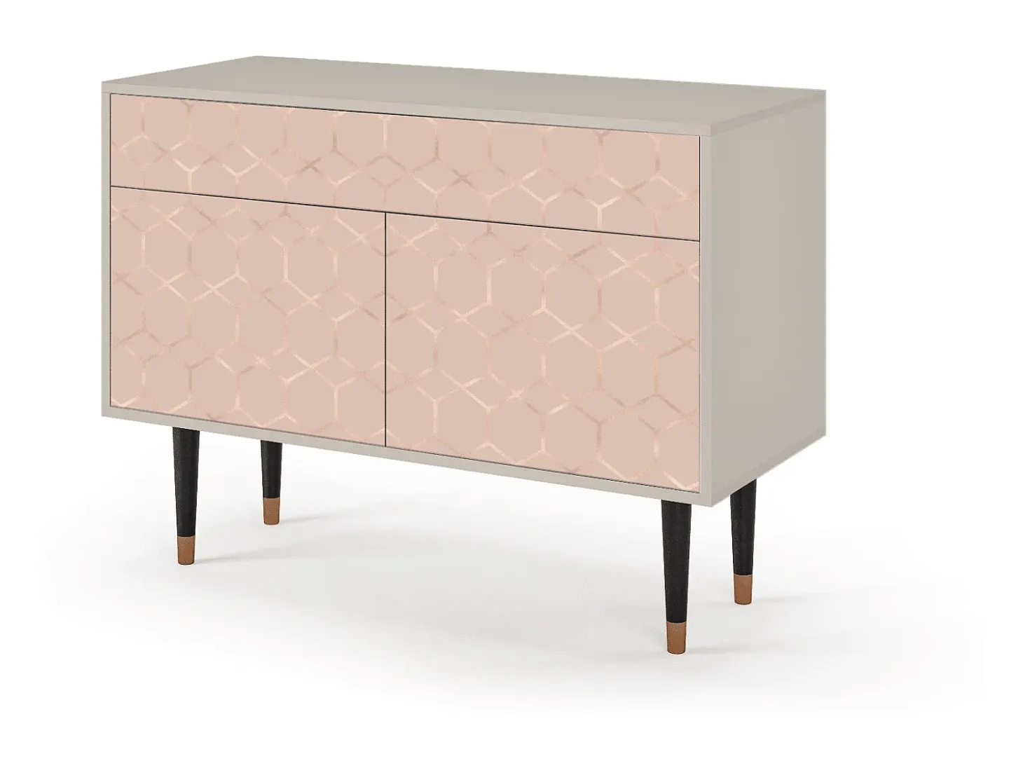 Aparador - 115x85x48 cm - BS4 - Rose Honeycomb, Arena