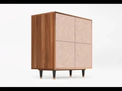 Aparador - 94x96x48 cm - BS3 - Rose Honeycomb, Nogal