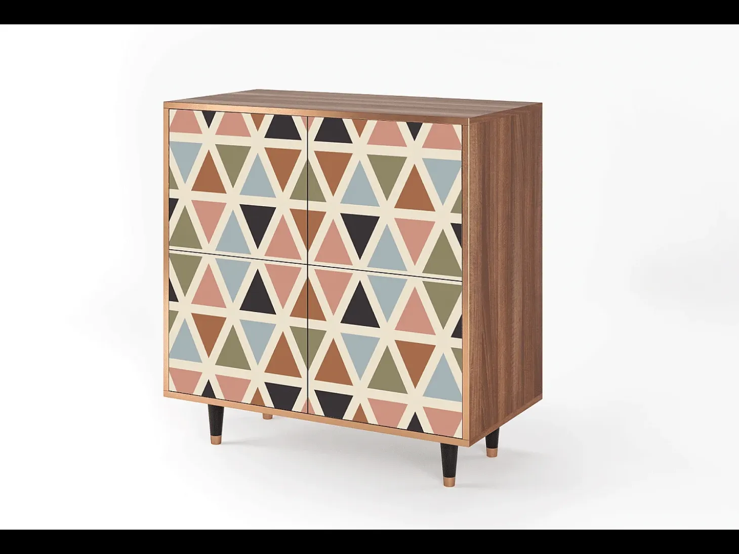 Aparador - 94x96x48 cm - BS3 - Royal Triangles, Nogal