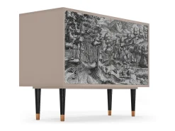 Aparador - 115x85x48 cm - BS4 - Rusticorum, Latte