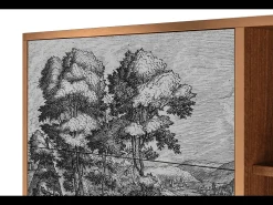Aparador - 125x98x48 cm - BS2 - Rusticorum, Nogal