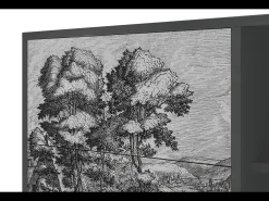 Aparador - 125x98x48 cm - BS2 - Rusticorum, Antracita