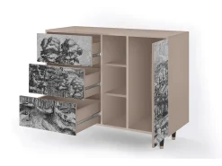 Aparador - 125x98x48 cm - BS2 - Rusticorum, Latte