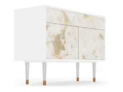 Aparador - 115x85x48 cm - BS4 - Sahara desert, Blanco