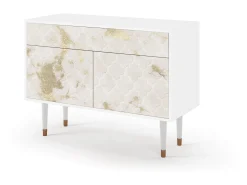Aparador - 115x85x48 cm - BS4 - Sahara desert, Blanco