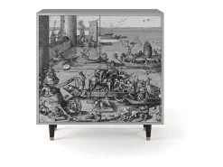 Aparador - 94x96x48 cm - BS3 - Saint Martin, Gris