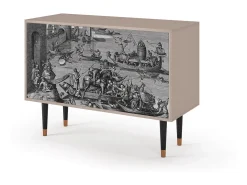 Aparador - 115x85x48 cm - BS4 - Saint Martin, Latte