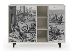 Aparador - 125x98x48 cm - BS2 - Saint Martin, Arena