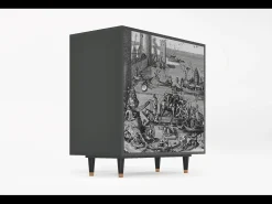 Aparador - 94x96x48 cm - BS3 - Saint Martin, Antracita